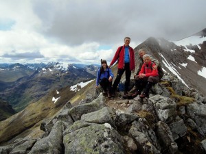 Red Rope Scotland walkers on Ben Nevis